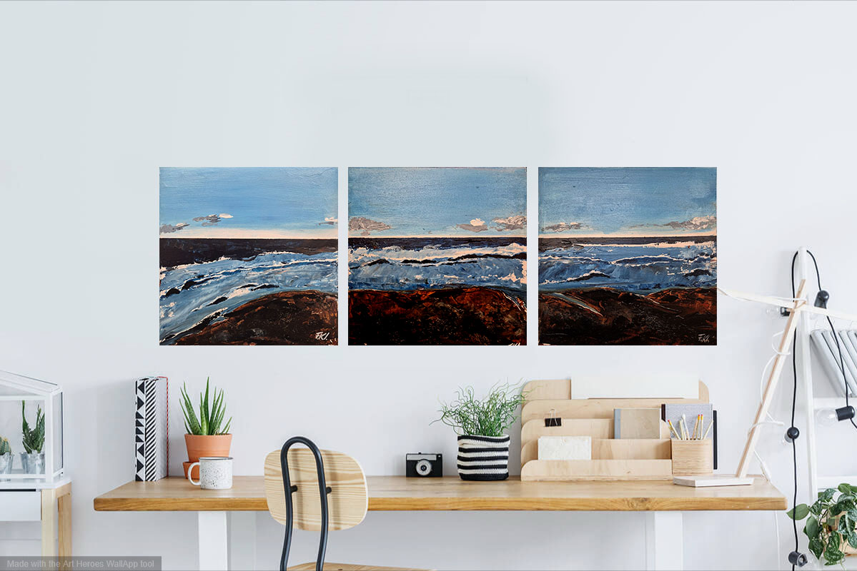 frame03 meerlandschaft deko